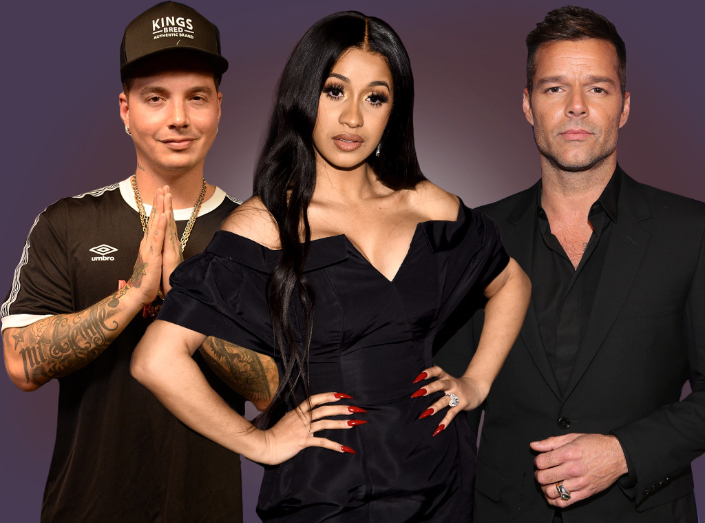 J Balvin, Cardi B, Ricky Martin J Balvin, Cardi B, Ricky Martin